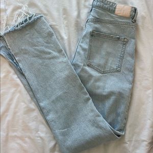 Zara light wash jeans